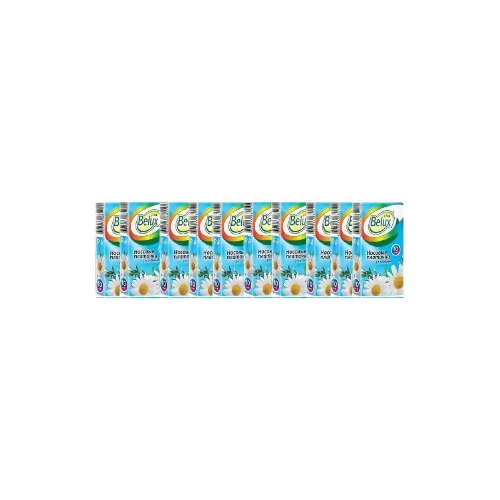 Носовые платочки Belux Plus 10 пачек * 10 платочков в пачке