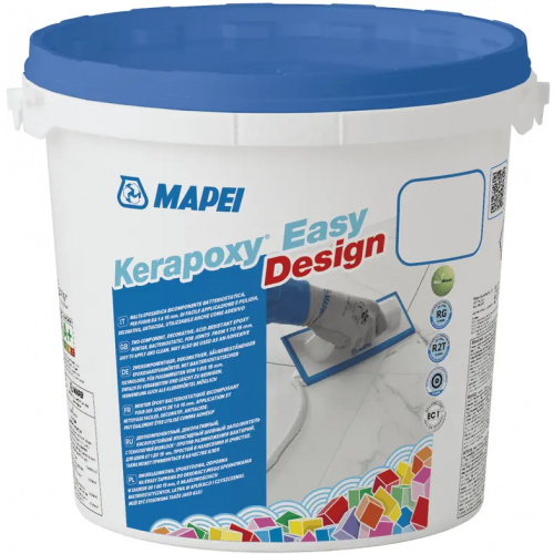 Двухкомпонентный эпоксидный шовный заполнитель Mapei Kerapoxy Easy Design 2 комп эпоксидный шовный заполнитель 3 кг №187 лен