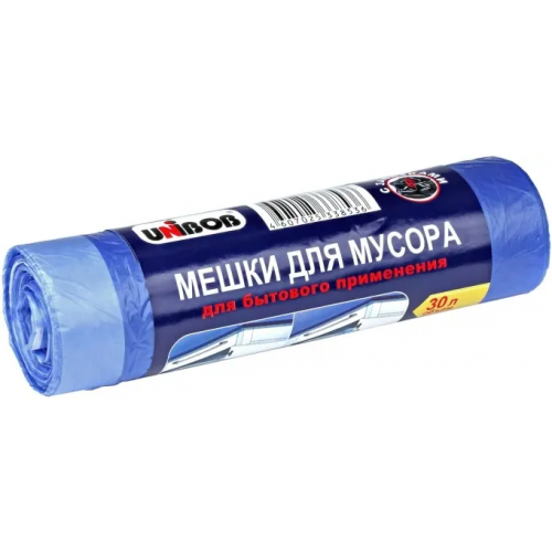 Мешки для мусора с завязками Unibob 20 пакетов 30 л