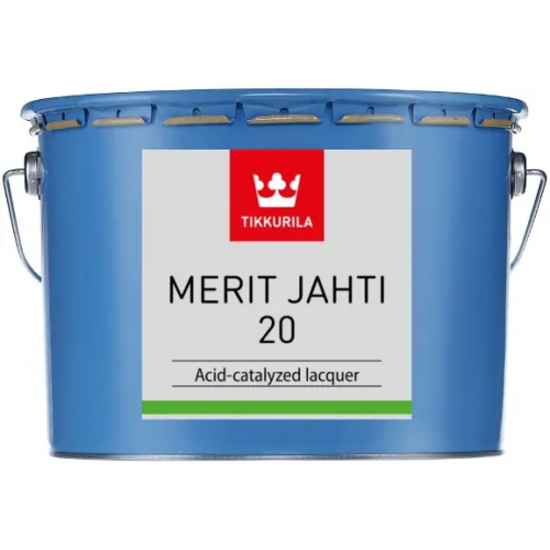 Уретано алкидный лак для деревянных поверхностей Тиккурила Merit Jahti 20 3 л