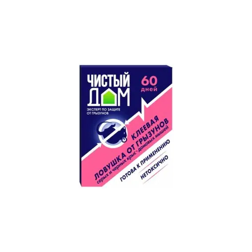 Клеевая ловушка от грызунов Чистый Дом 40 г