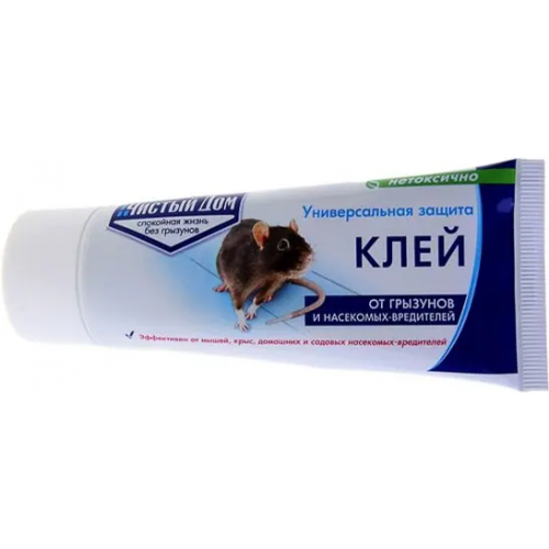 Клей от грызунов и насекомых Чистый Дом 60 г