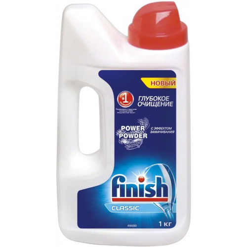Порошок для посудомоечных машин Finish Classic Power Powder 1 кг 6 бутылок