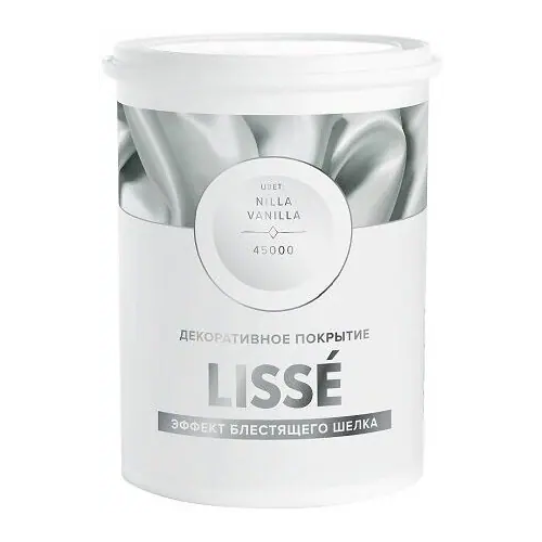 Декоративное покрытие с эффектом блестящего шелка Vincent Decor Lisse 1 л