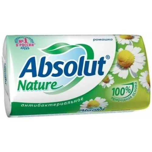 Мыло туалетное антибактериальное Абсолют Nature Ромашка 90 г