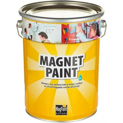 Краска магнит Magpaint Magnetpaint 5 л темно серая