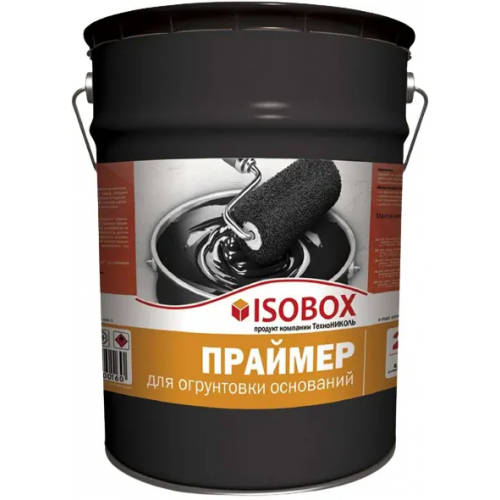 Праймер битумный для огрунтовки оснований Технониколь Isobox 20 л