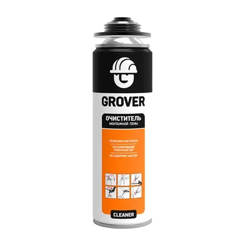Очиститель монтажной пены Grover Cleaner 500 мл
