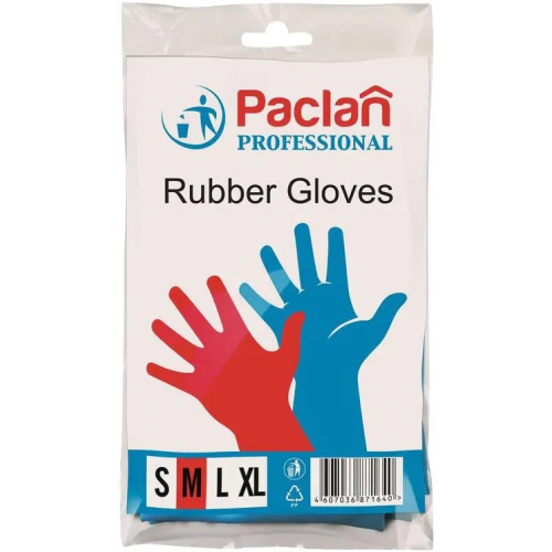 Перчатки резиновые Paclan Professional 8/M