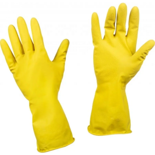 Перчатки хозяйственные из натурального латекса Textop Premium Professional М