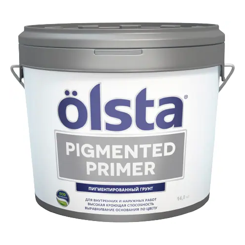 Грунт пигментированный Olsta Pigmented Primer 14 кг белый