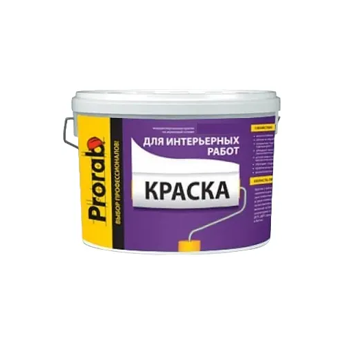 Краска для интерьерных работ Prorab 14 кг бесцветная