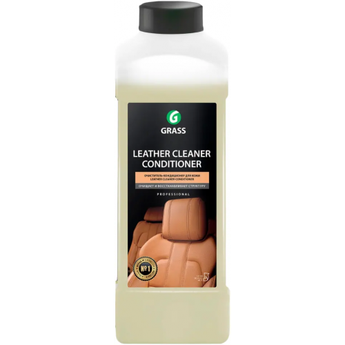 Очиститель кондиционер для кожи Grass Leather Cleaner Conditioner 1 л