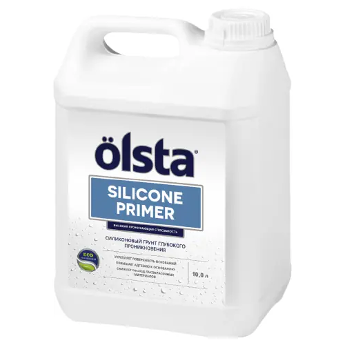 Грунт глубокого проникновения силиконовый Olsta Primer Silicone 10 л