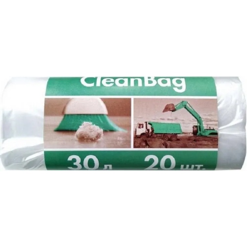 Мешки для мусора Концепция Быта CleanBag 20 пакетов 30 л прозрачные