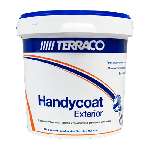 Шпатлевка финишная для фасадных работ Terraco Handycoat Exterior Coarse 25 кг