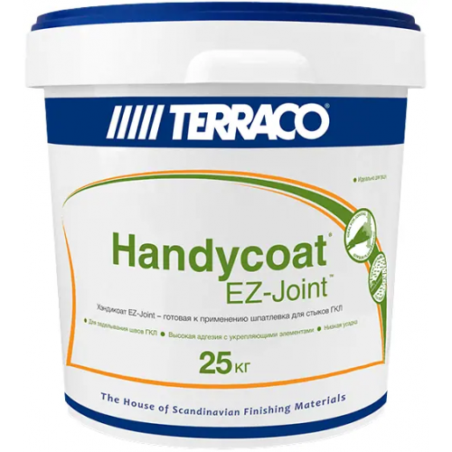 Шпатлевка финишная для внутренних работ Terraco Handycoat EZ Joint 25 кг