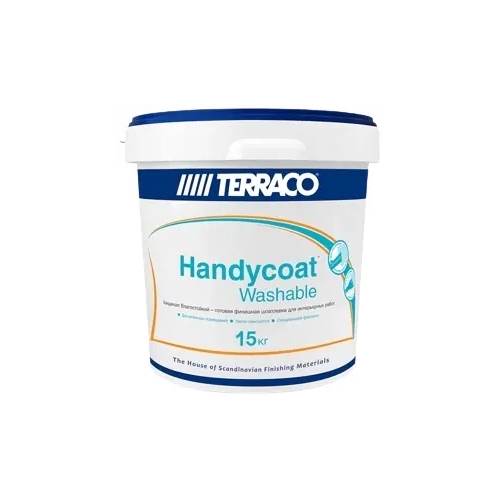 Шпатлевка тонкослойная для финишного выравнивания Terraco Handycoat Washable 15 кг