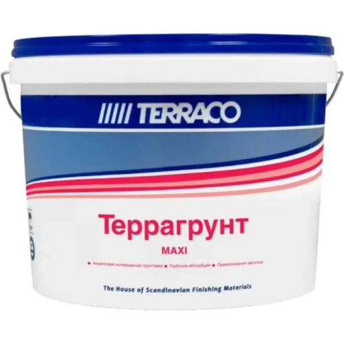 Грунтовка универсальная проникающая Terraco Террагрунт Maxi 18 кг