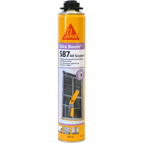 Всесезонная универсальная полиуретановая пена Sika Boom 587 All Seasons 750 мл