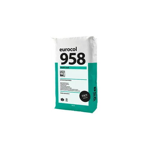 Штукатурная смесь Forbo Eurocol 958 Multi Wall 25 кг