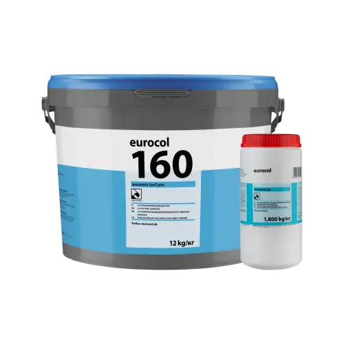 Клей полиуретановый для искусственных газонов Forbo Eurocol 160 Euromix Turf Pro Сombi 2К 13.8 кг 12 кг компонент А полиол, наполнитель, добавки +