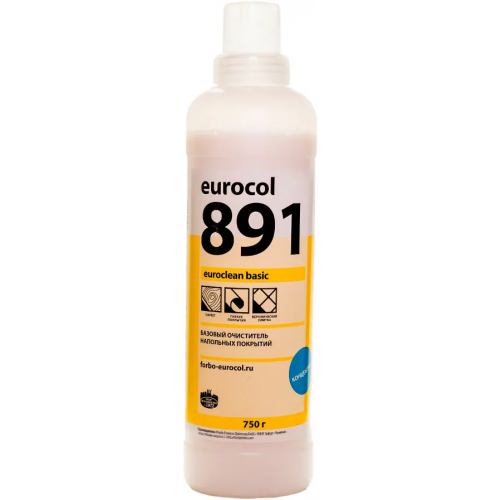 Очиститель для напольных покрытий Forbo Eurocol 891 Euroclean Basic 750 г