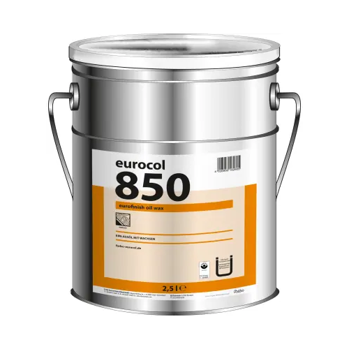 Масло восковая эмульсия для паркета Forbo Eurocol 850 Eurofinish Oil Wax 2.5 л полуматовая