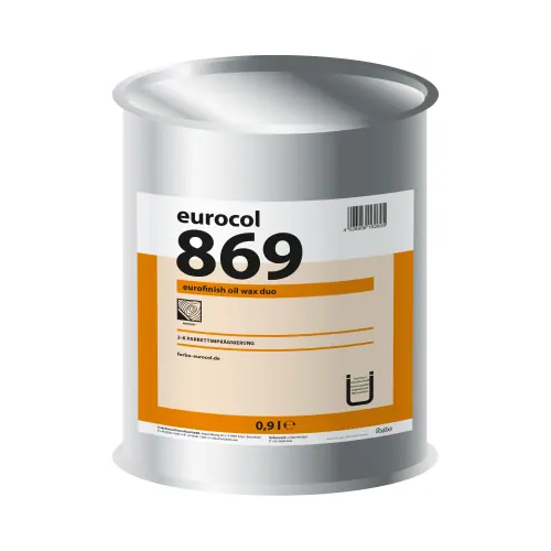 Масло для пропитки двухкомпонентное Forbo Eurocol 869 Eurofinish Oil Wax Duo 2К 1 л 0.9 л компонент А смола + 0.1 л компонент Б отвердитель