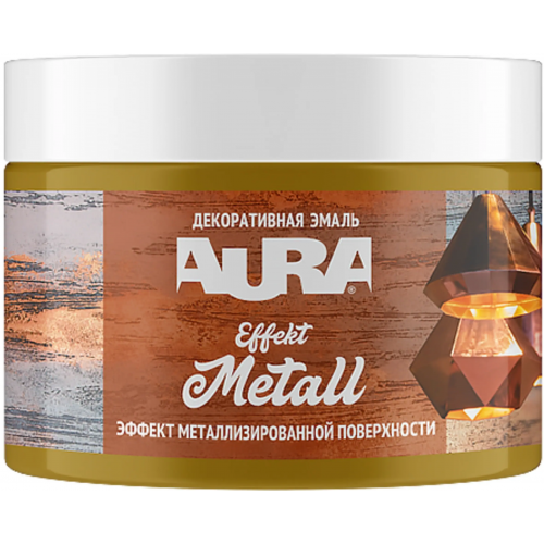 Декоративная эмаль Aura Аура Effekt Metall 250 г бронза