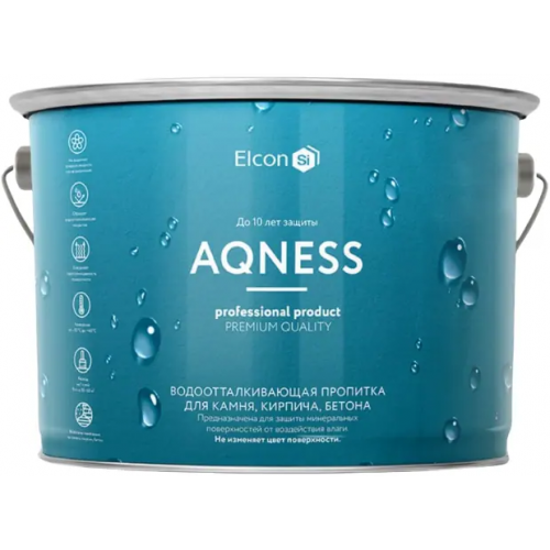 Водоотталкивающая пропитка для камня, кирпича и бетона Elcon Aqness 2 л