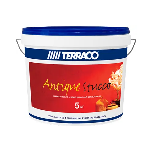 Штукатурка венецианская для внутренних работ Terraco Antique Stucco 5 кг лабрадор