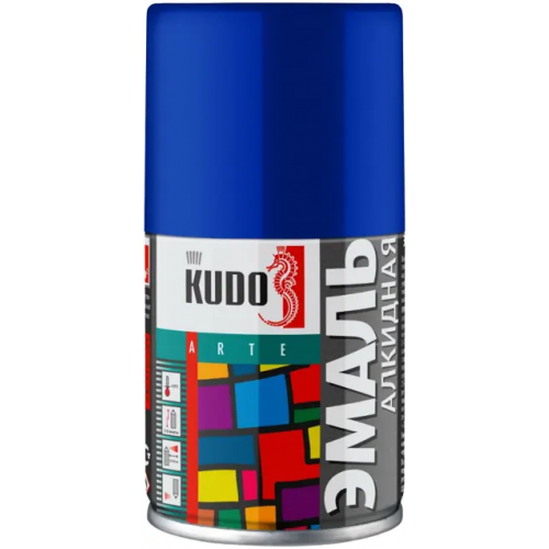 Эмаль алкидная Kudo Arte 140 мл синяя RAL 5005 глянцевая