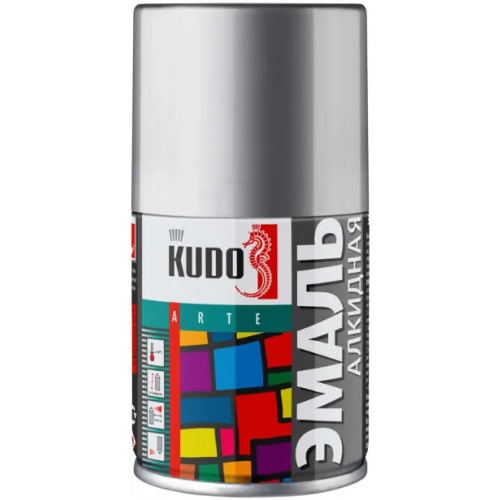 Эмаль алкидная Kudo Arte 140 мл серая RAL 7040 глянцевая