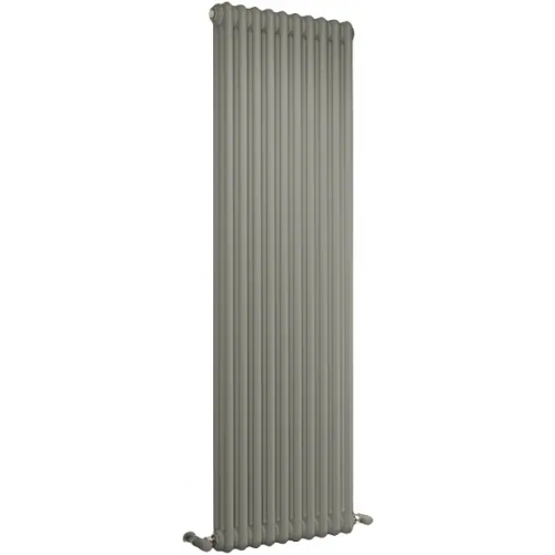 Радиатор стальной трубчатый Irsap Tesi 3 1500 10 секций 450*1502 мм серый Манхэттен 03 нижнее с термовентилем сверху 1/2