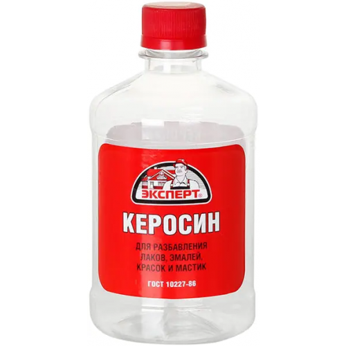Керосин для разбавления лаков, эмалей, красок и мастик Эксперт 500 мл