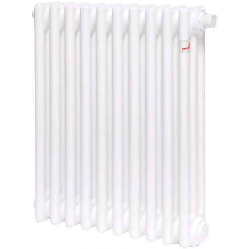 Радиатор трубчатый Zehnder Charleston Retrofit 3057/10 10 секций 460*566*100 мм белый RAL9016 нижнее G1/2