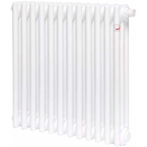 Радиатор трубчатый Zehnder Charleston Retrofit 3057/12 12 секций 552*566*100 мм белый RAL9016 нижнее G1/2