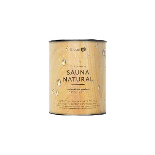 Силиконовая пропитка для бань и саун Elcon Sauna Natural 900 мл