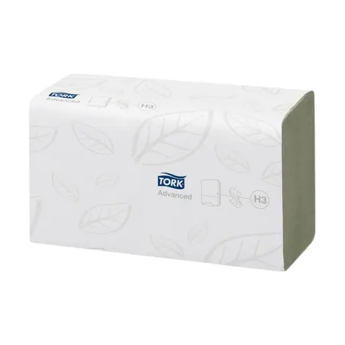 Полотенца бумажные листовые ZZ сложения Tork Universal Singlefold H3 15 пачек * 300 полотенец
