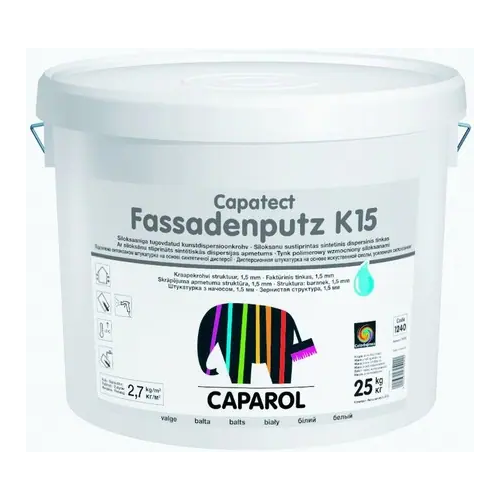 Минеральная декоративная штукатурка Caparol Capatect Mineral Fassadenputz K15 25 кг