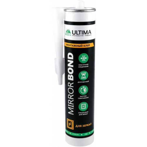 Монтажный клей для зеркал Ultima Mirror Bond 260 мл
