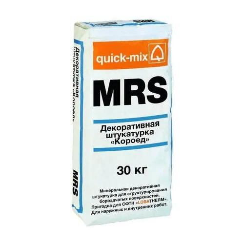 Декоративная штукатурка Quick-Mix MRS 30 кг 0 1.5 мм