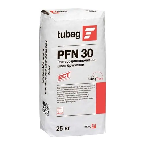 Раствор для заполнения швов брусчатки Tubag PFN30 25 кг бежевый