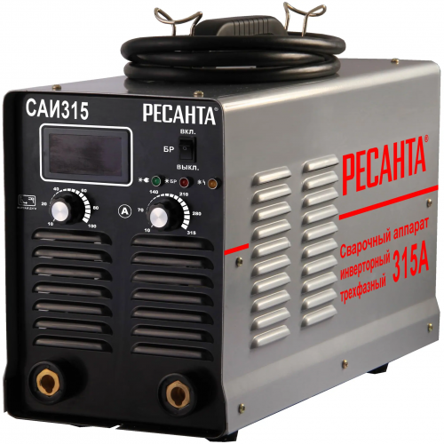 Сварочный аппарат инверторный Ресанта САИ 315 16500 Вт