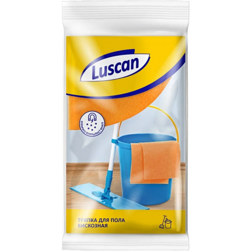 Тряпка для пола вискозная Luscan 1 тряпка