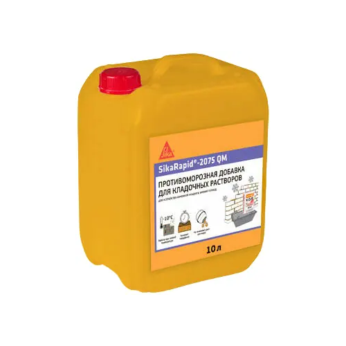 Противоморозная добавка для кладочных растворов Sika rapid 2075 QM 10 л