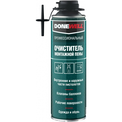 Профессиональный очиститель монтажной пены Donewell 650 мл