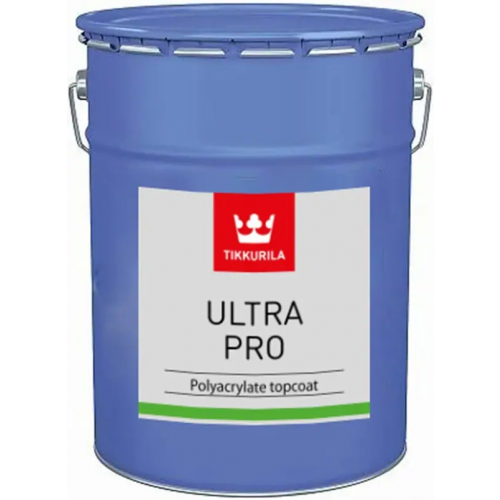 Водоразбавляемая акрилатная краска Тиккурила Ultra Pro 10 9 л база VVA
