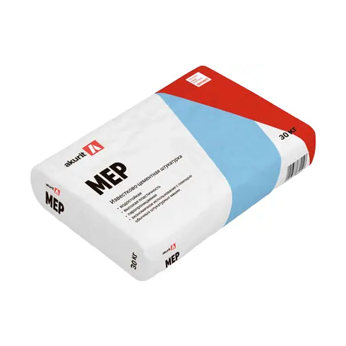 Известково цементная штукатурка Akurit MEP 30 кг